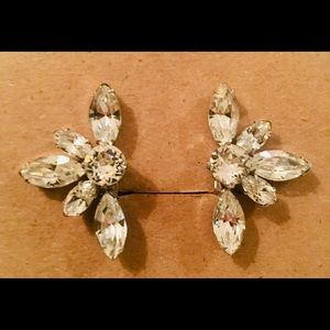 Gorgeous Vintage Rhinestone Earrings